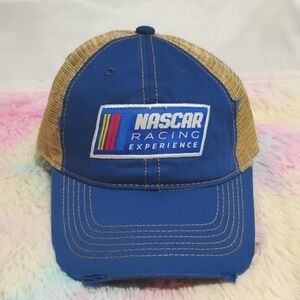RARE! Nascar Racing Experience Vintage Snap Back Hat Mesh Back